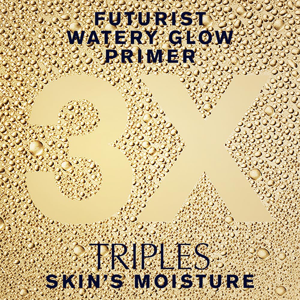 Estée Lauder Futurist Aqua Brilliance™ Watery Glow Primer with Hylauronic Acid for Triple Moisture, 1.35 Ounce