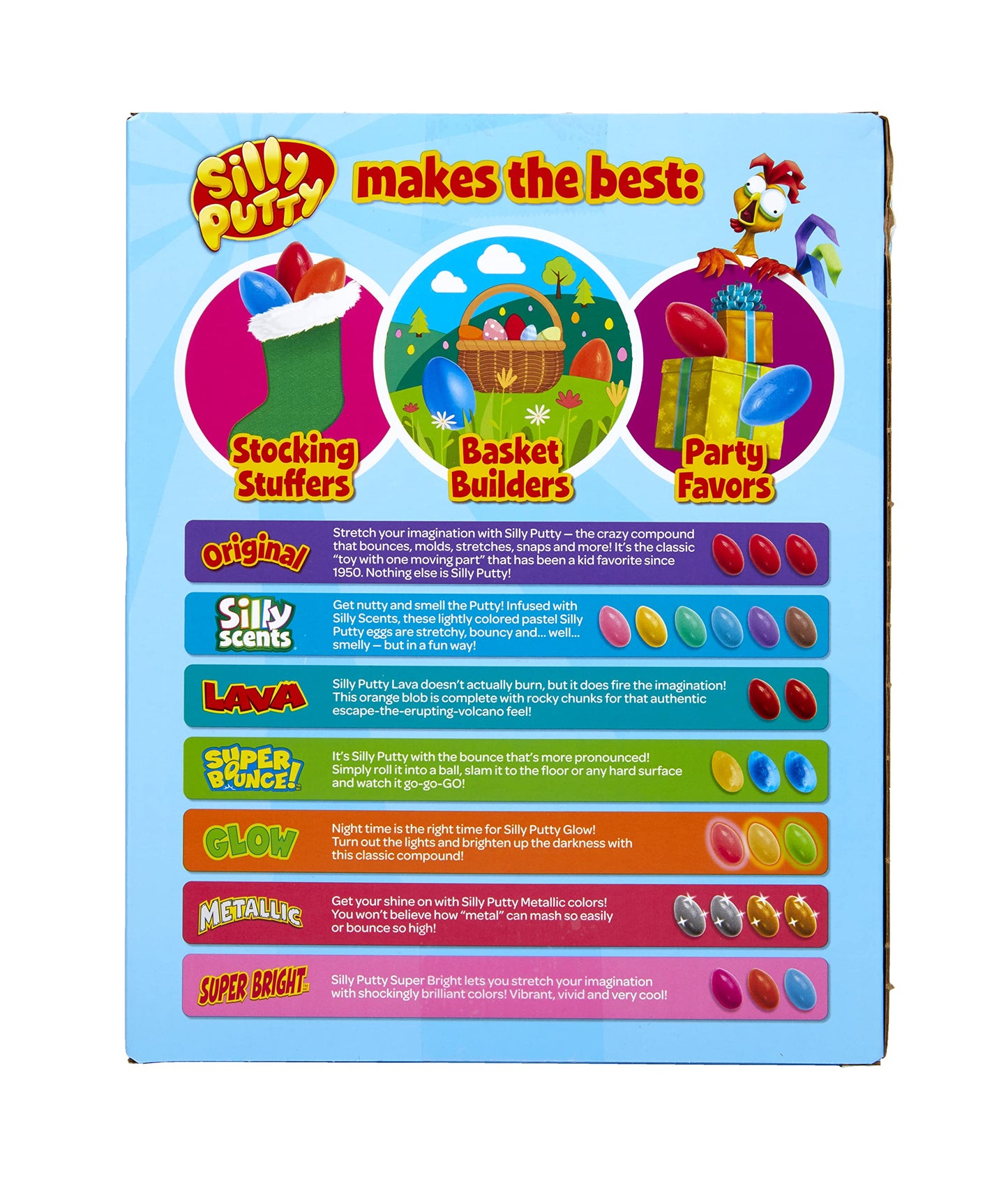 Crayola Silly Putty Bulk Variety Pack (24ct), Fidget Toys for Kids & Adults, Party Favors, Treasure Box Toys for Classrooms, Goodie Bag Stuffers, Gifts [Amazon Exclusive]