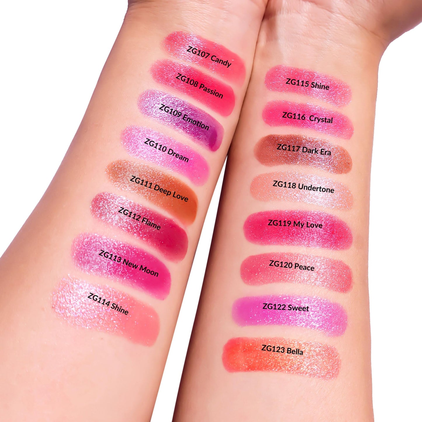 Depuplum Peach Pink Lipstick Moisturizing for Women Shimmer Tinted Lip Balm Hydrating Nourishing Lip Gloss Vegan& Cruelty Free Lip Makeup, ZG107 Candy