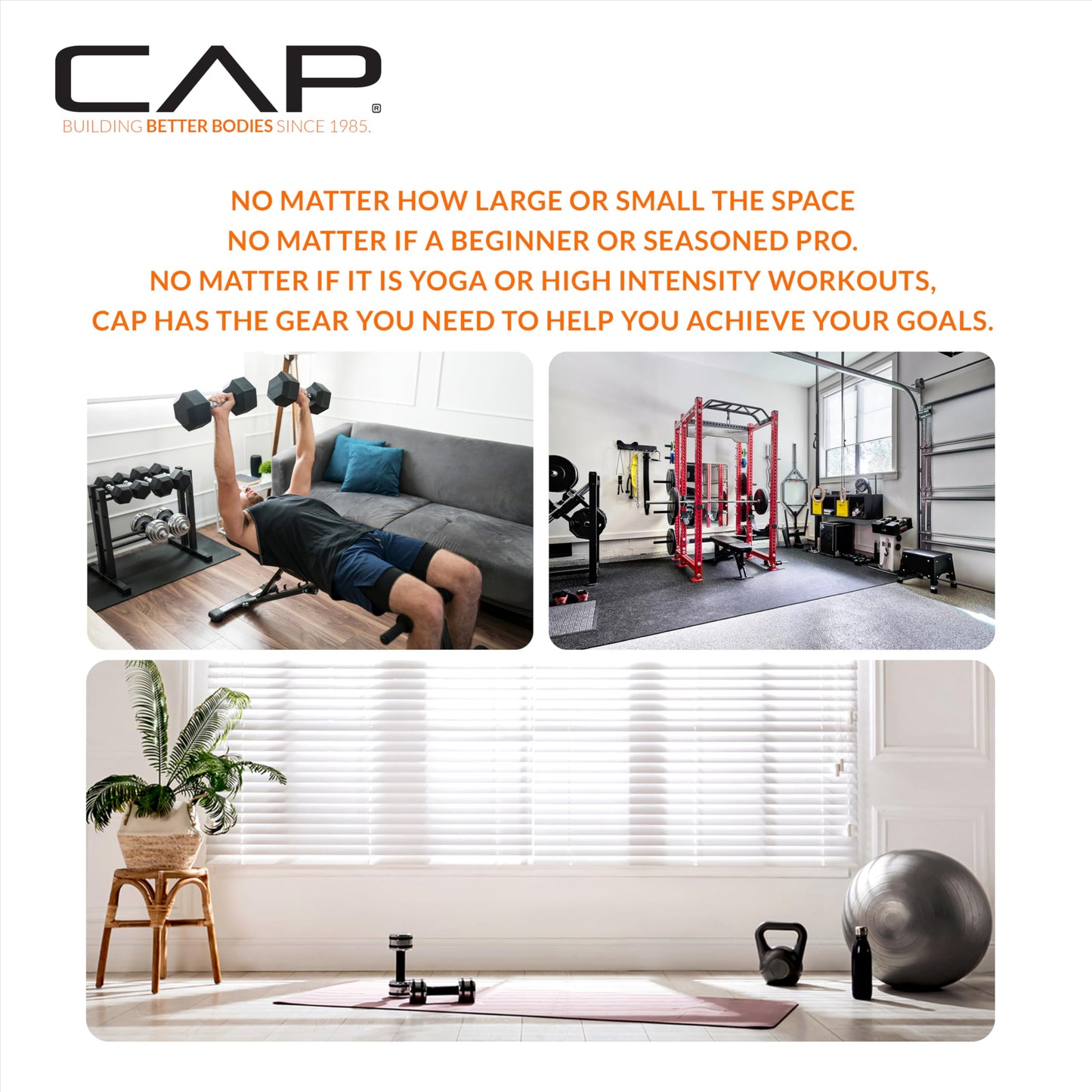 CAP Barbell ADJUSTABELL® 25 lb Pair of Adjustable Dumbbells with Contoured Full Rotation Handle, Honeycomb Chrome and Black Handle
