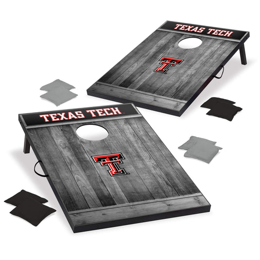 Wild Sports 2'x3' MDF Wood NCAA College Texas Tech Red Raiders Cornhole Set