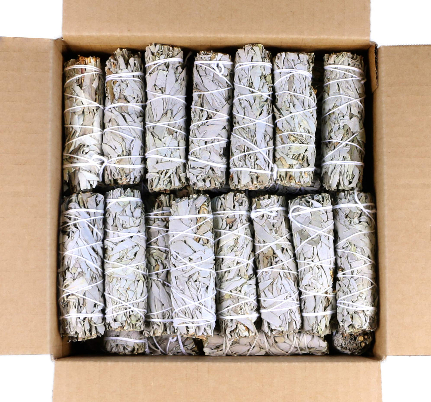 SOUL STICKS 4 Inch 12 Pack California White Sage Smudge Sticks Bulk for Home Cleansing, Good Energy Meditation & Smudging Rituals | Sustainably Sourced California White Sage Incense Sticks Bundle