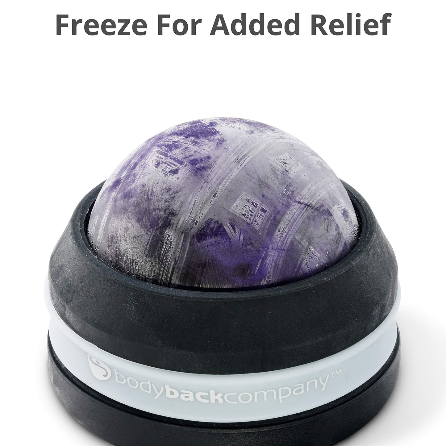 Body Back Manual Massage Roller Ball | Deep Tissue Roller & Lacrosse Ball - Hand Held Massager for Sore Muscles & Joint Pain | 360 Degree Mobility Therapy Ball | Ideal for Athletes & Fitness Recovery