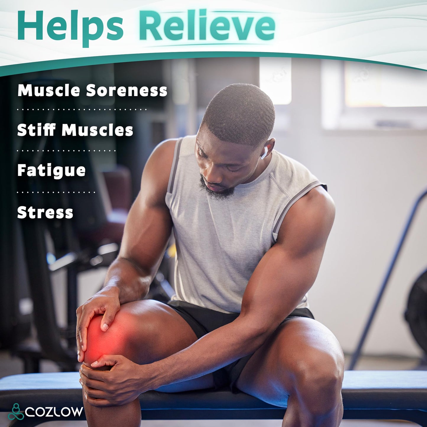 Massage Ball, Muscle Massager Roller Tool for Trigger Point Deep Tissue Release, Hand Held Manual Massage Therapy for Back, Neck, Leg, Shoulder, Foot Pain Relief by Cozlow