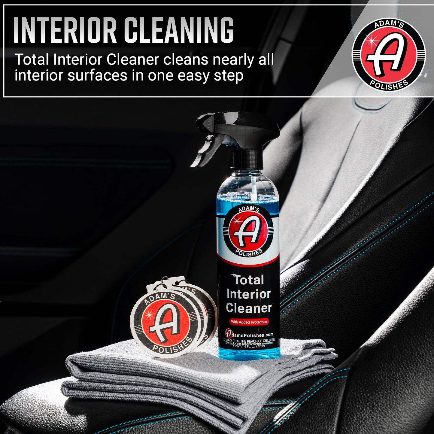 Adam's Essential Car Wash Kit (14-Item) - Auto Detailing Car Care Cleaning Kit Car & Truck Lovers, Dads, Moms and DIYers