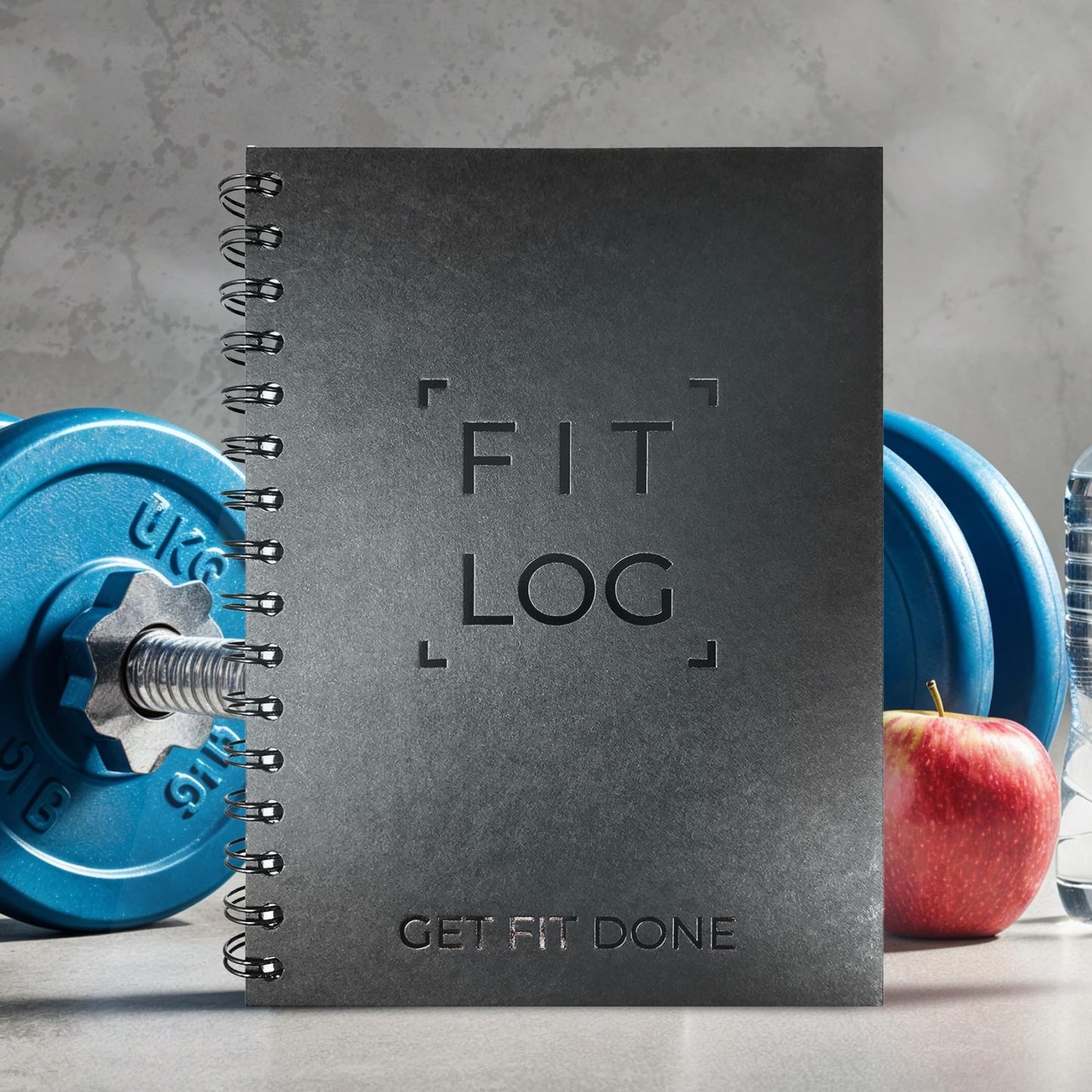 Undated Fitness Log Book & Workout Planner - Designed by Experts Gym Notebook, Workout Tracker, Exercise Journal for Men Women