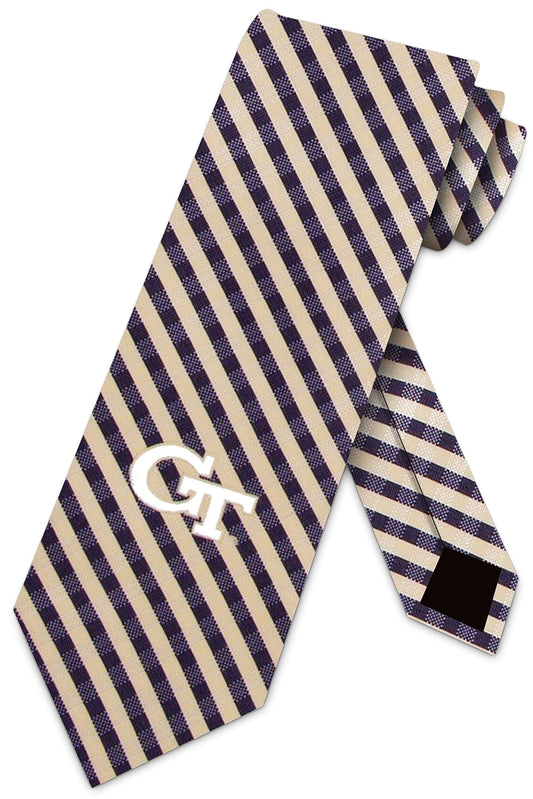 Georgia Tech Ties Mens College Sports Necktie