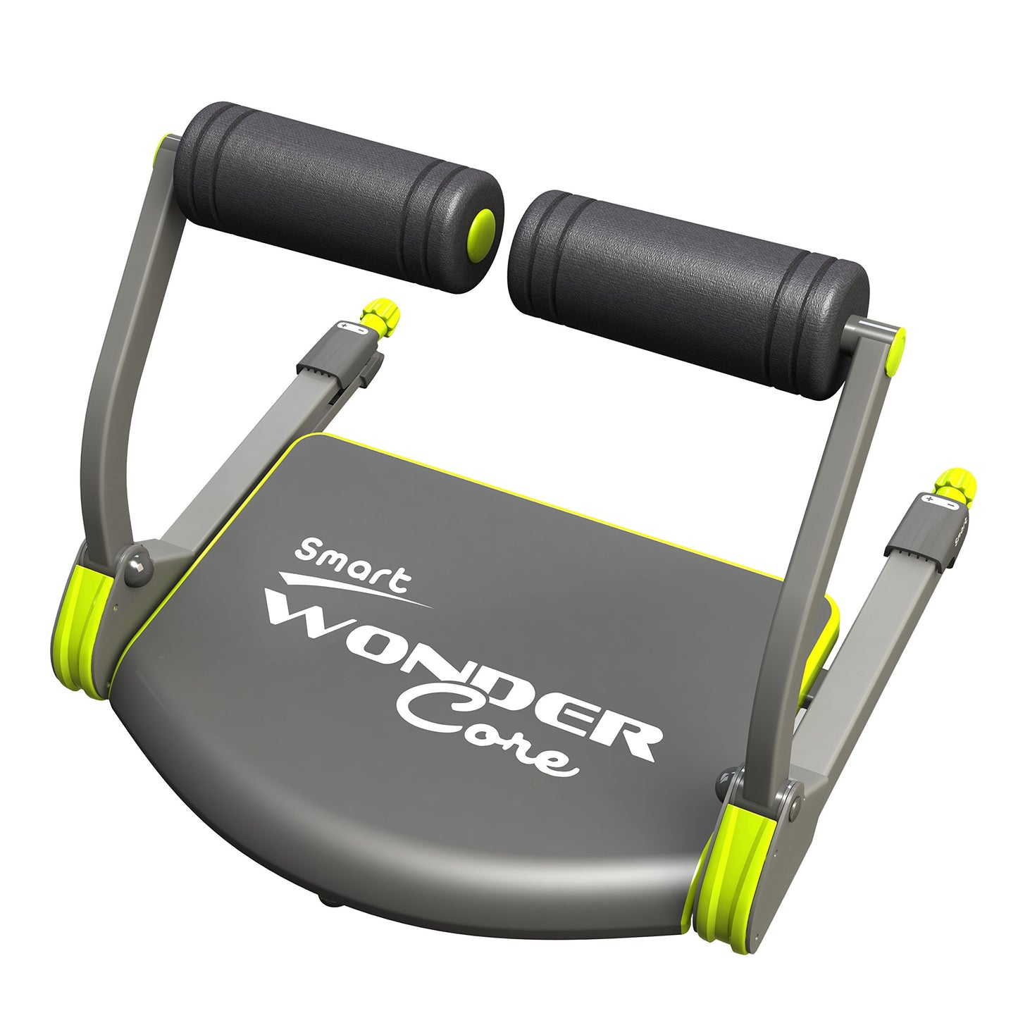 Wonder Core Smart : Cardio+ Body Muscle Toning - Fitness Equipment - Muscles Building Exercises- Compact & Portable with Original Training App & Fitness Guide (Green) (9555)