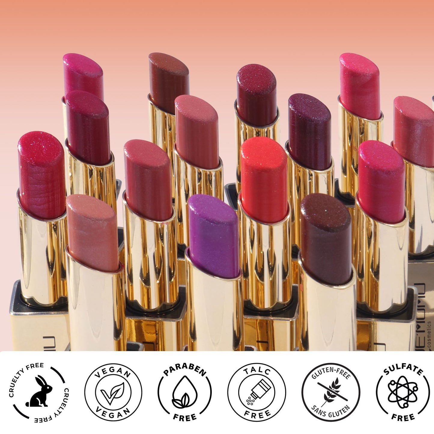 Depuplum Peach Pink Lipstick Moisturizing for Women Shimmer Tinted Lip Balm Hydrating Nourishing Lip Gloss Vegan& Cruelty Free Lip Makeup, ZG107 Candy