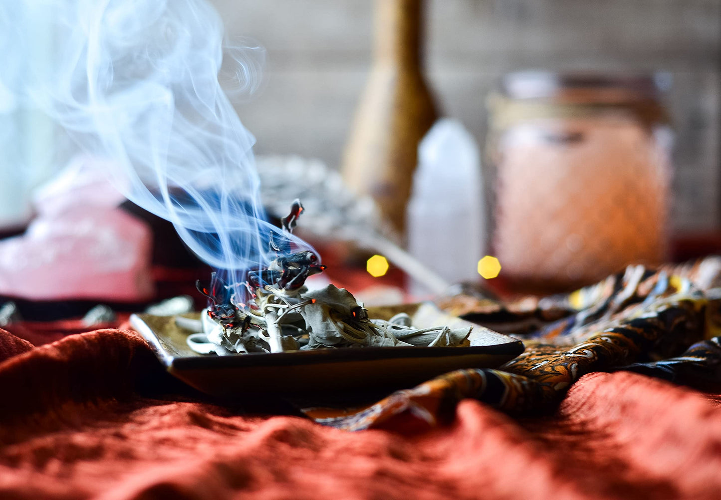 Premium White Sage Smudge Sticks, Sage Bundle, Spiritual Cleansing, Sage Smudge Kit, Slow Burning Sage Sticks, Dried Herbs for Meditation Accessories 3 Pk of 4" Bundles - Alternative Imagination