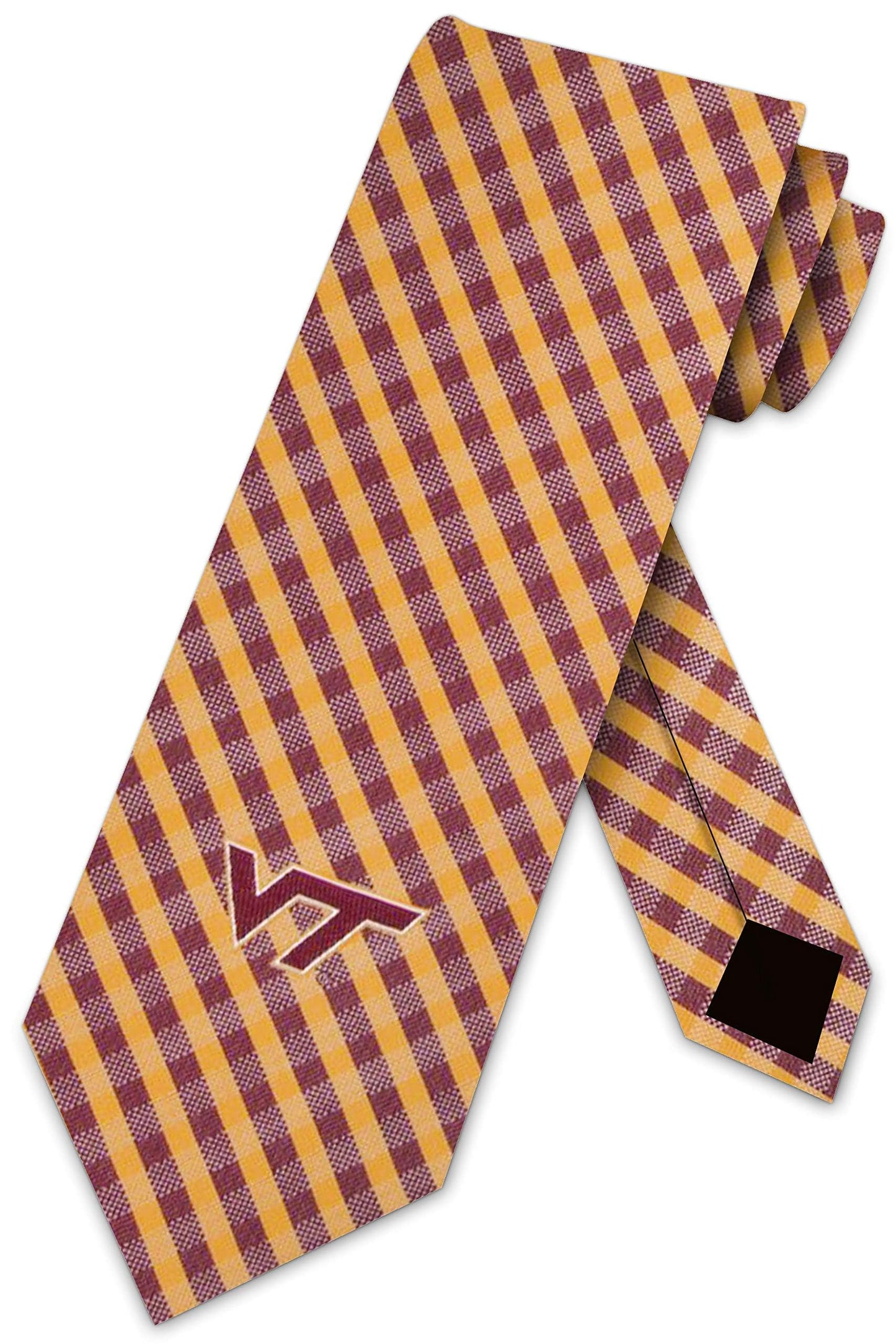 Eagles Wings Virginia Tech Ties Mens College Sports Necktie