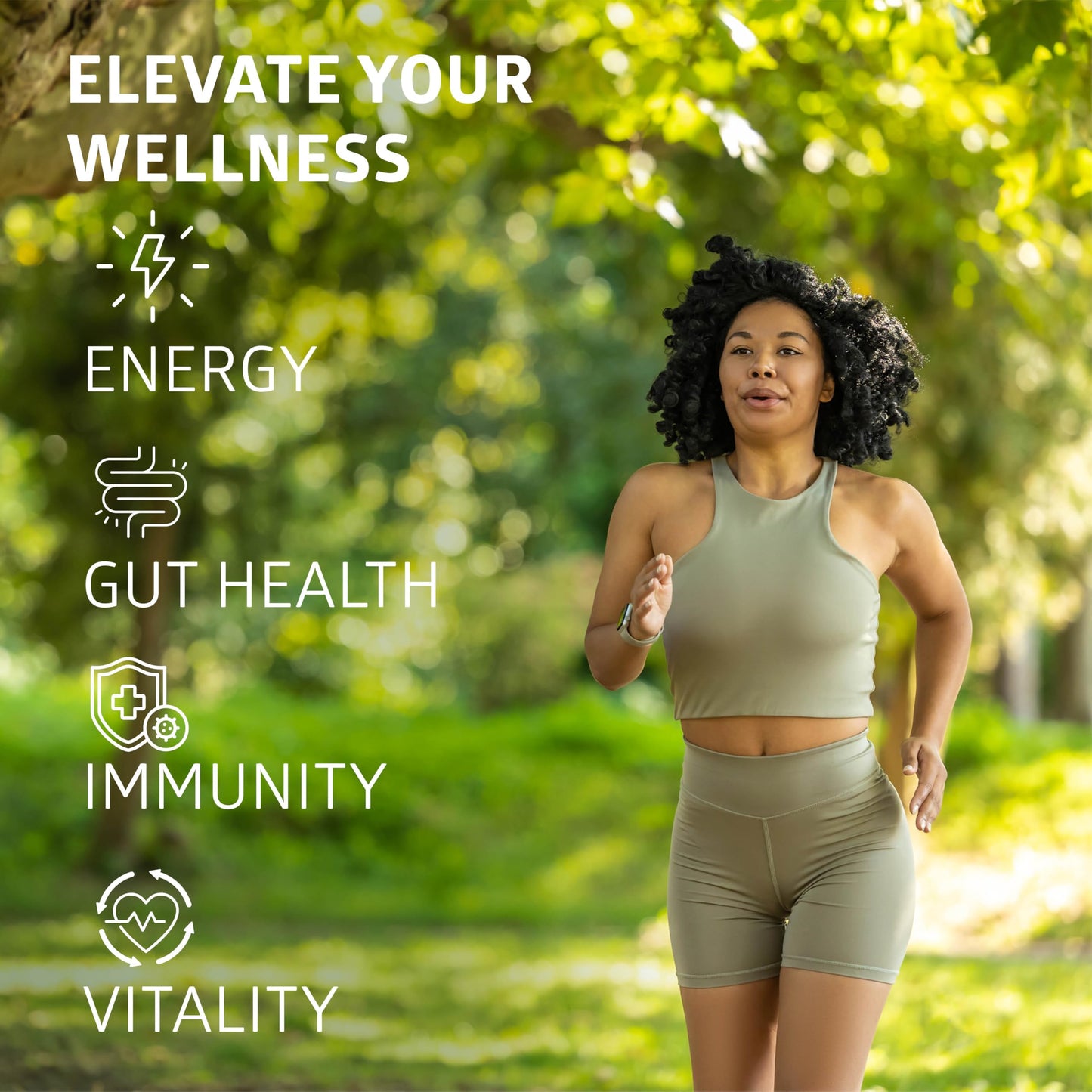 N1N Premium 10 in 1 Immune Support Booster [10 Potent Ingredients] with Elderberry, Vitamin C, Echinacea, Zinc, Turmeric and Probiotic for Immune Support, Gut Health and Better Digestion, 60 Veg Caps