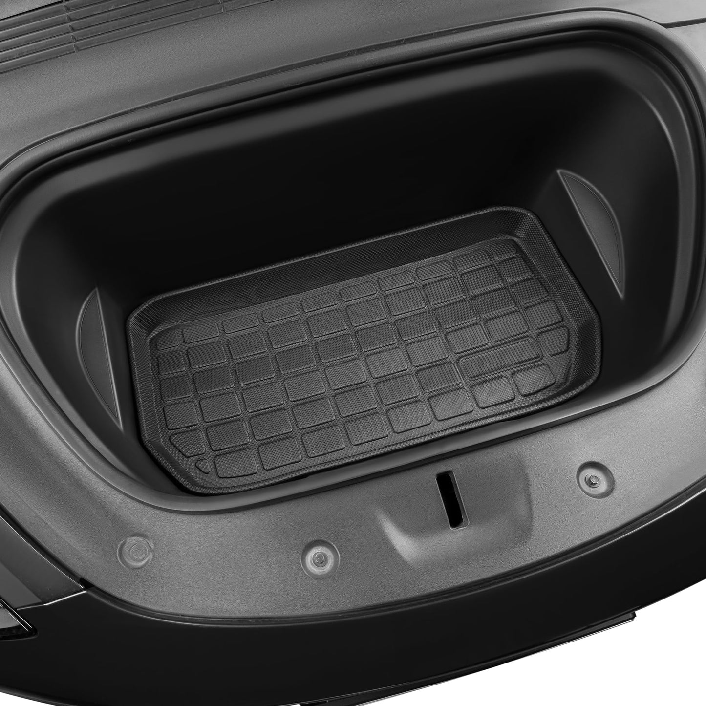 SUPER LINER Tesla Model Y 5 Seat 2021-2024 2025 Floor Mats 6-Piece Set | Extra-Thick TPE All-Weather Floor & Cargo Liners | Pet & Child-Friendly Custom Fit Interior Accessories (Not Fit 7-Seat)