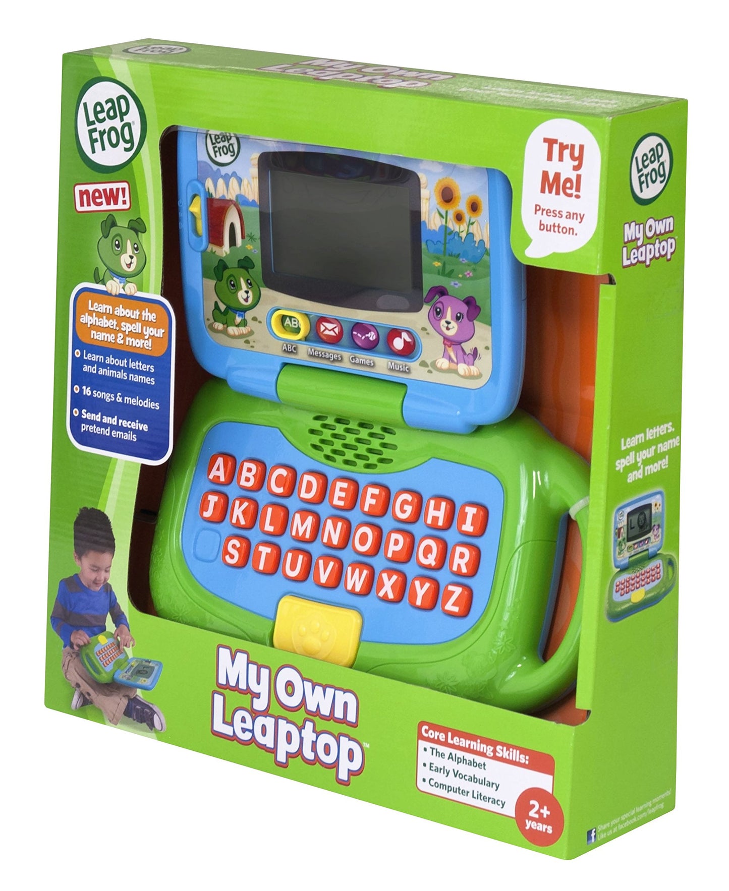 LeapFrog My Own Leaptop, green