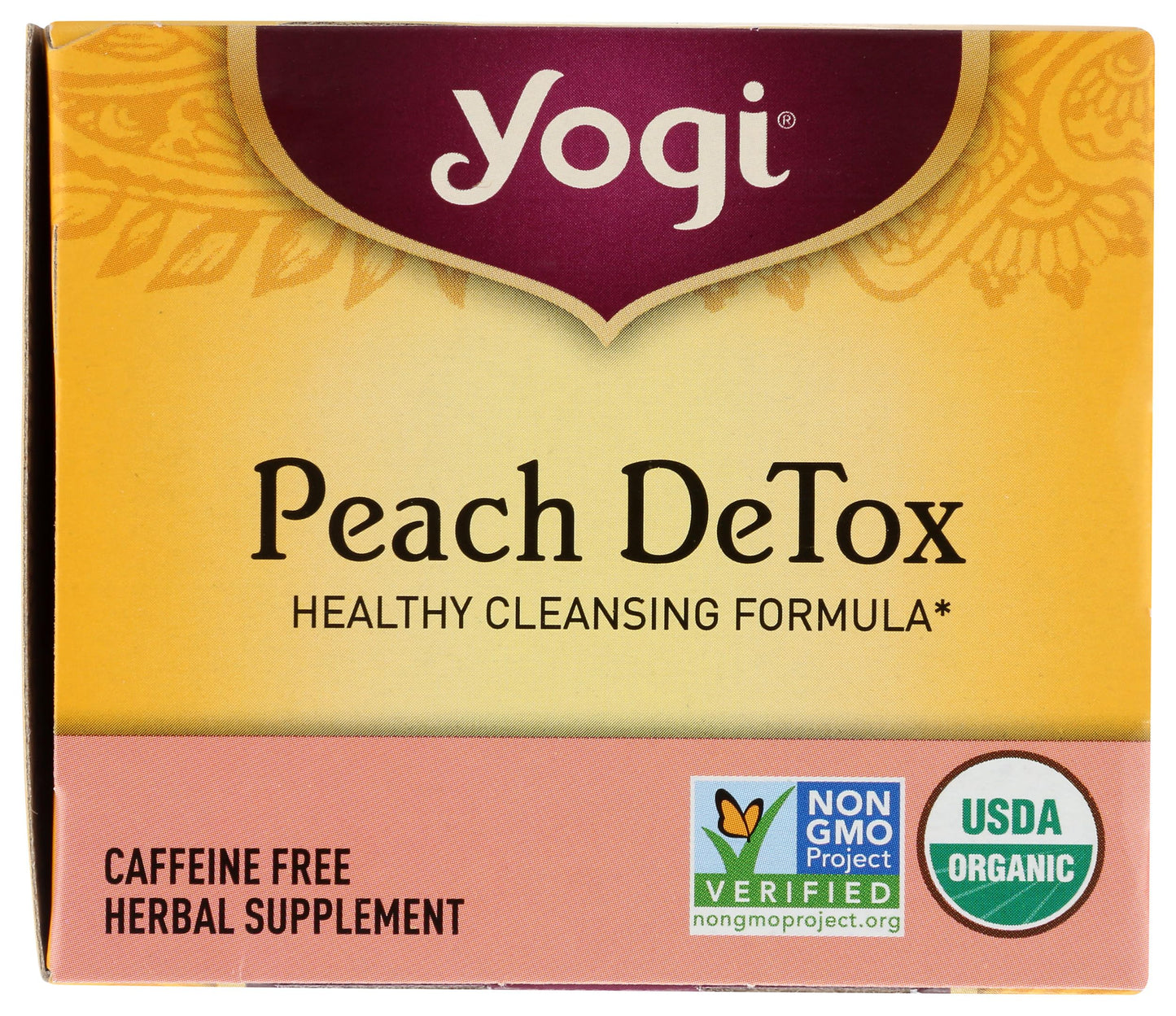 Yogi Tea, Peach DeTox, 16 Count