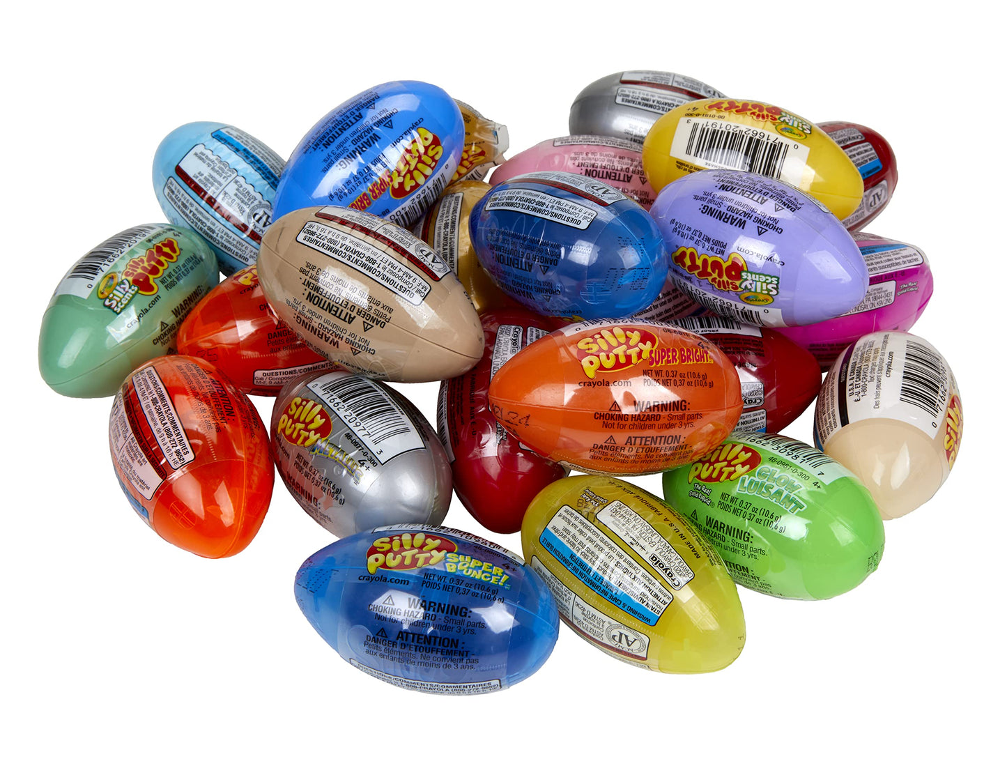 Crayola Silly Putty Bulk Variety Pack (24ct), Fidget Toys for Kids & Adults, Party Favors, Treasure Box Toys for Classrooms, Goodie Bag Stuffers, Gifts [Amazon Exclusive]
